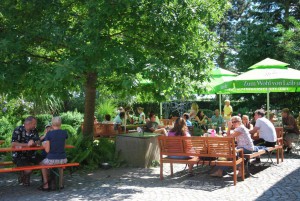 Bild vom Biergarten